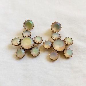 Jcrew Flower Multi-Colored Earrings